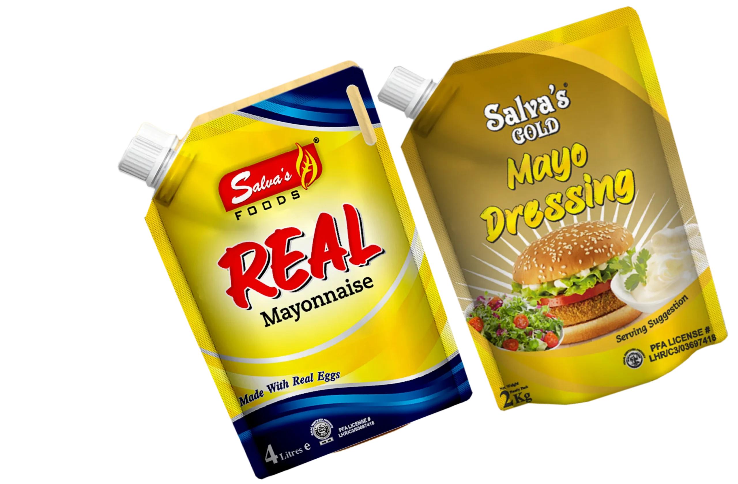 Salva's Foods sauces and ketchup