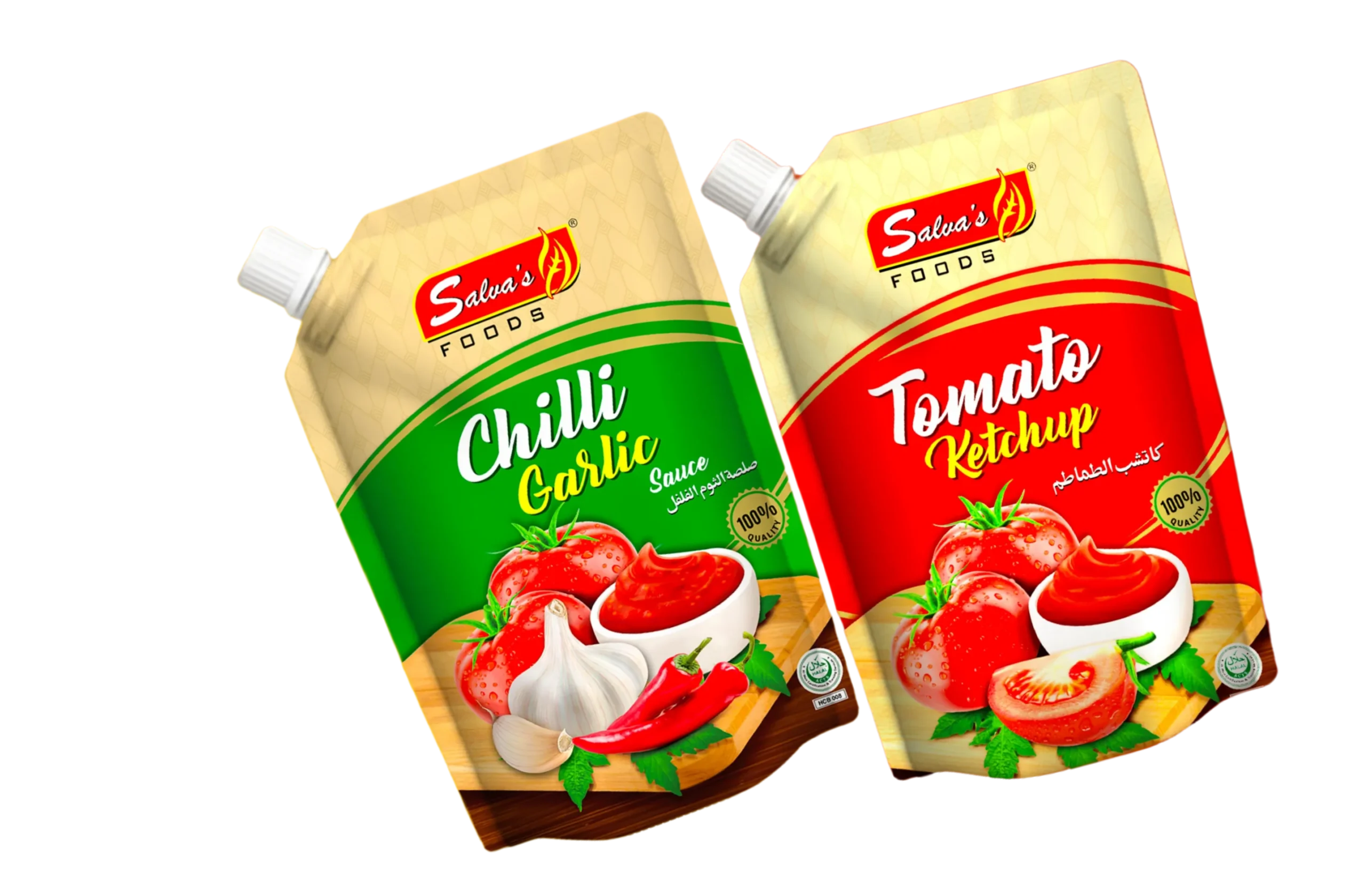 Salva's Foods product range